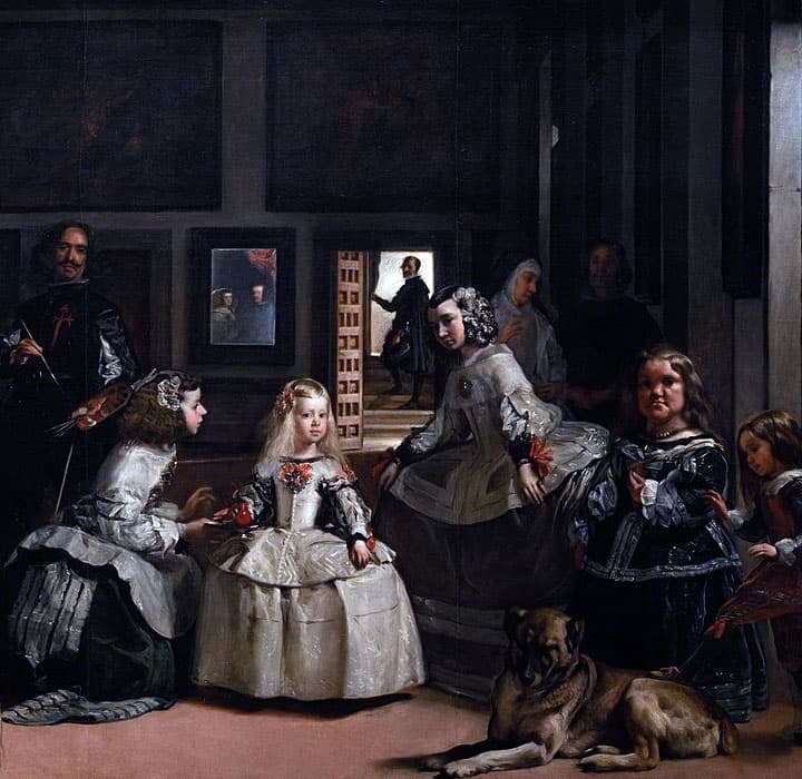 Painting «Las Meninas» by Diego Velázquez after restoration